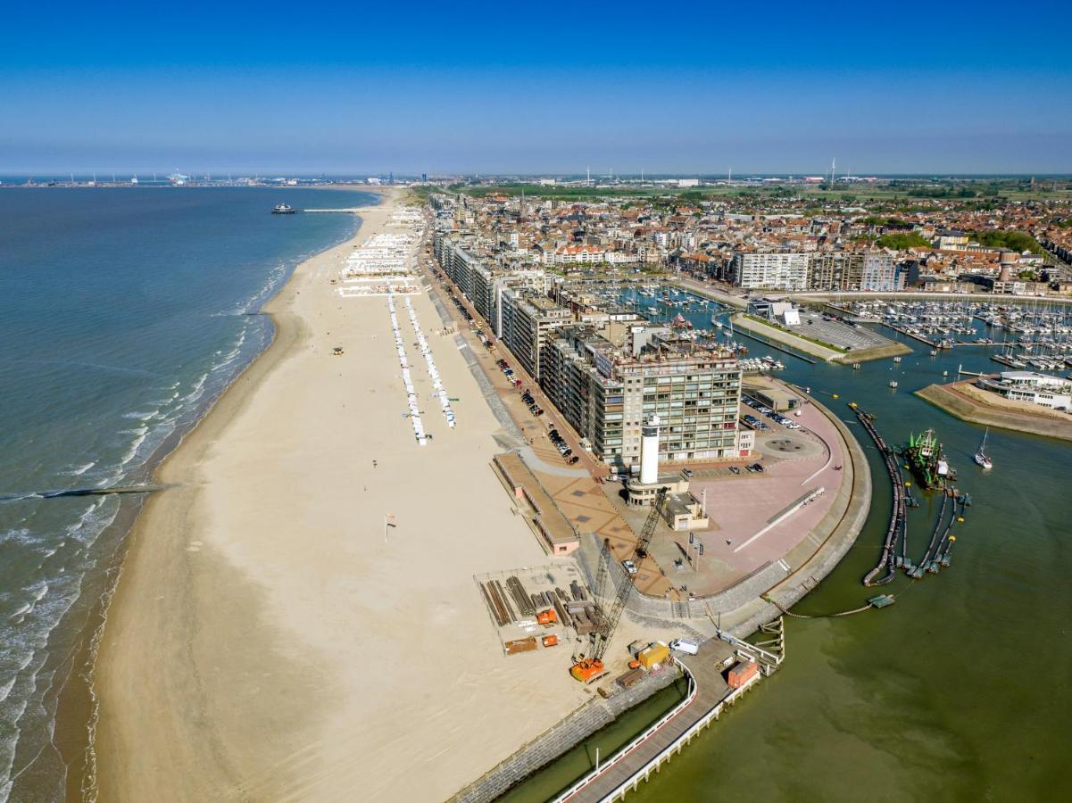 Modern App 6P Met Topligging - Aan Strand & Haven Бланкенберге Екстер'єр фото